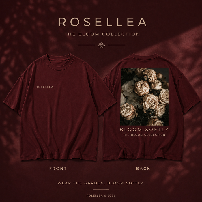 Bloom Softly Oversized Tee