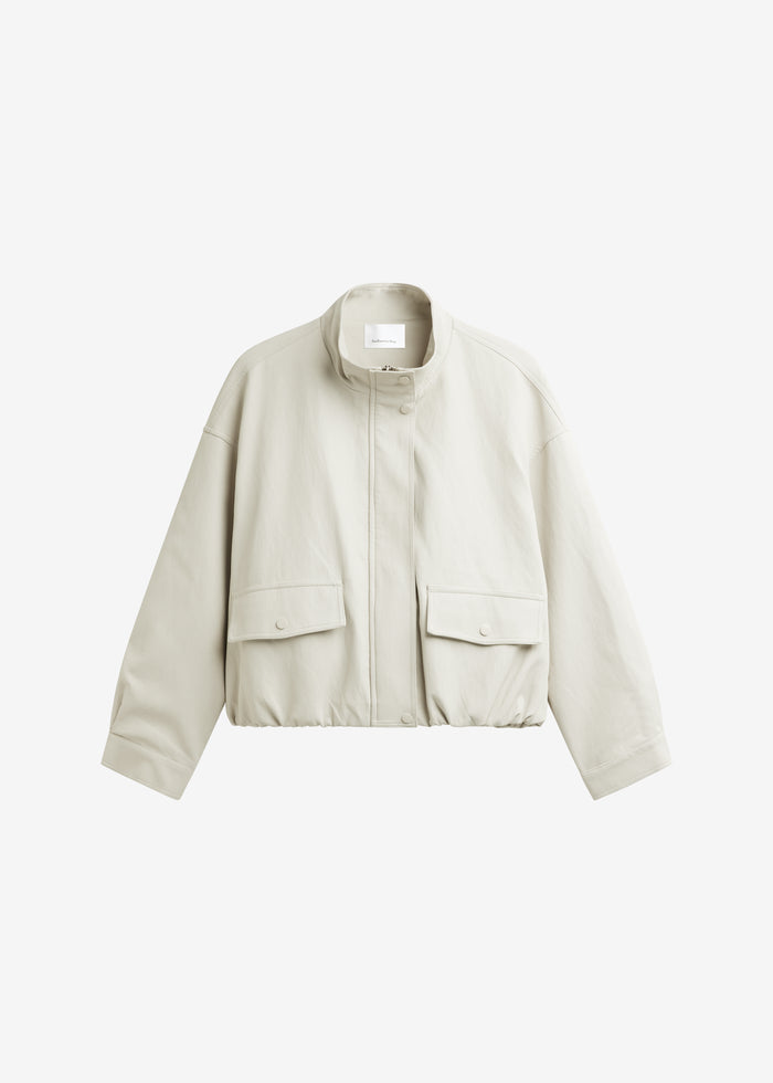 Brasov Bubble Hem Jacket - Light Beige