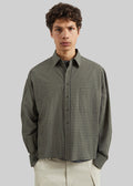Bray Boxy Shirt - Olive Glen Plaid