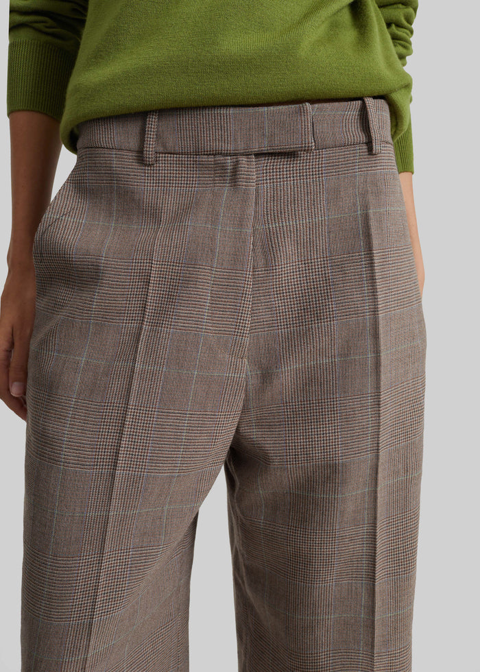 Brickell Bermuda Shorts - Brown Glen Plaid