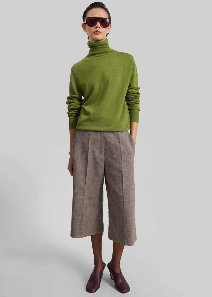 Brickell Bermuda Shorts - Brown Glen Plaid