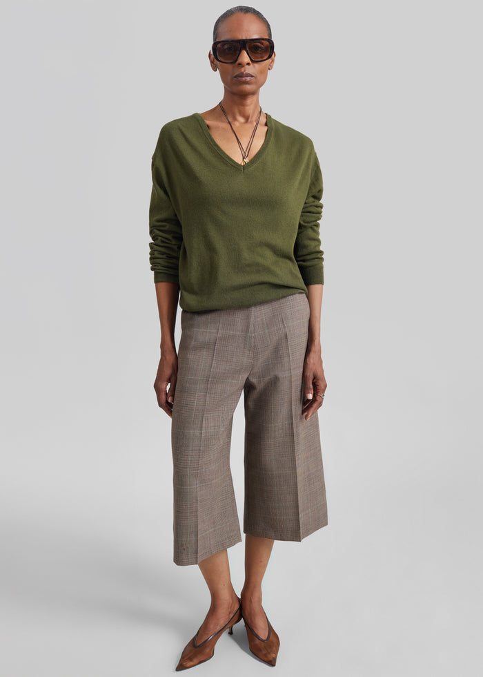 Brickell Bermuda Shorts - Brown Glen Plaid