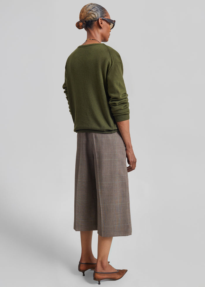 Brickell Bermuda Shorts - Brown Glen Plaid
