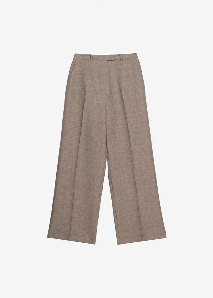 Brickell Trousers - Taupe Melange