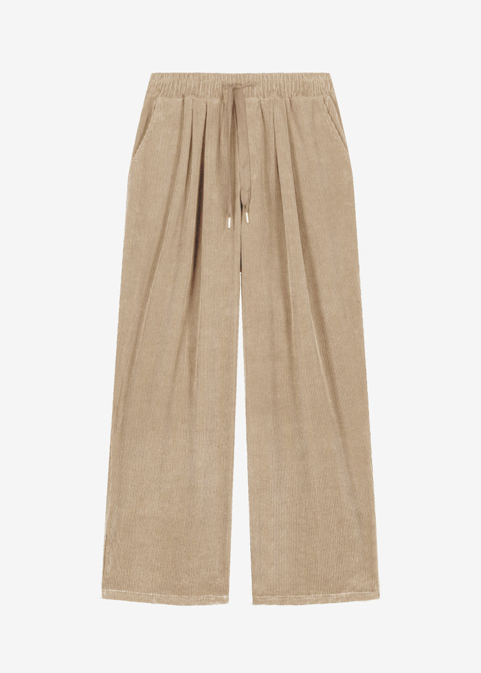 Brixton Corduroy Joggers - Beige