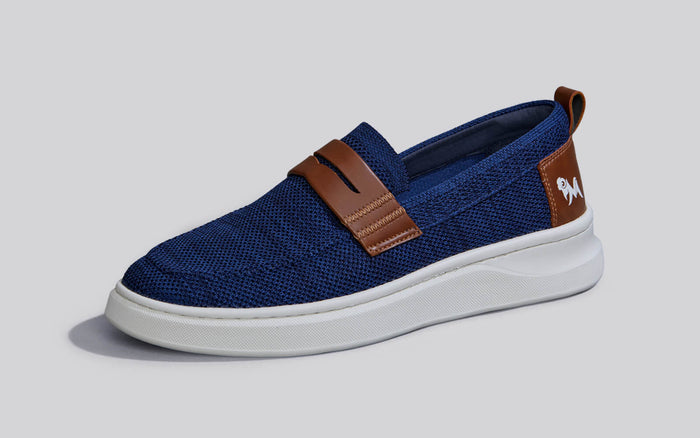 Navy/Tan