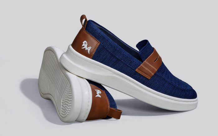 Navy/Tan