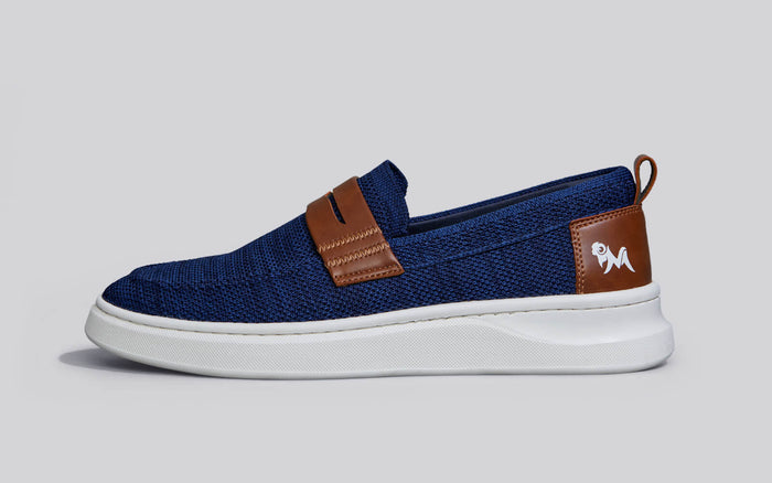 Navy/Tan