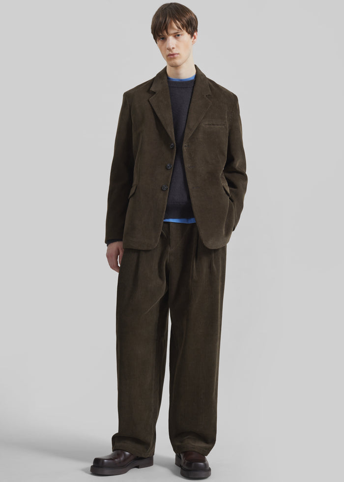 Bryant Corduroy Blazer - Brown