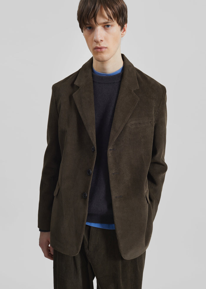 Bryant Corduroy Blazer - Brown