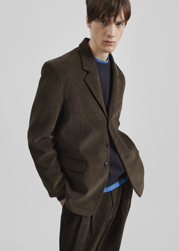Bryant Corduroy Blazer - Brown