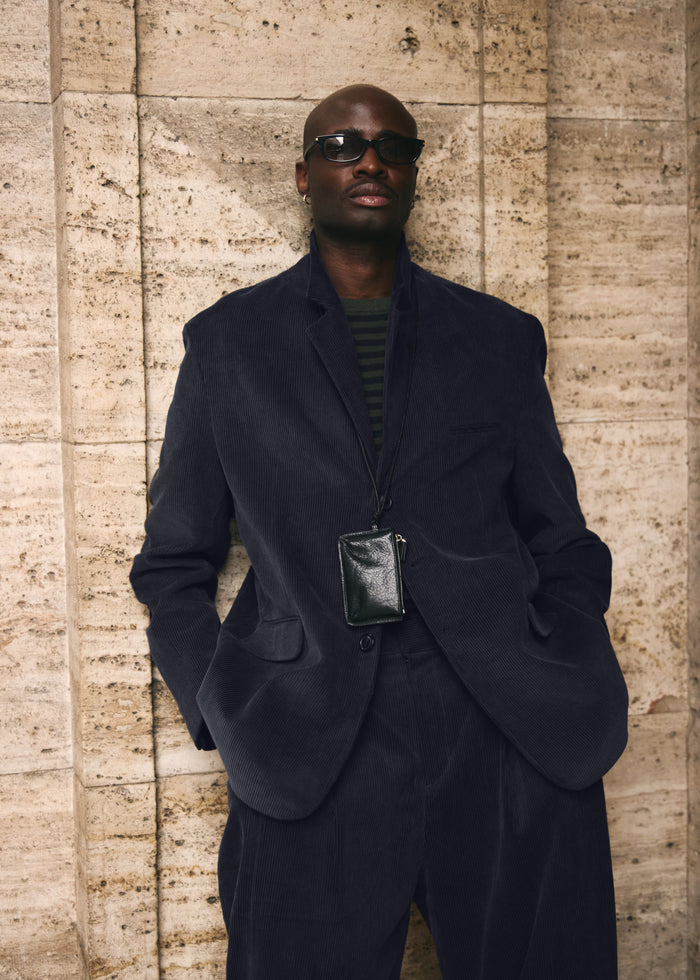 Bryant Corduroy Blazer - Dark Navy