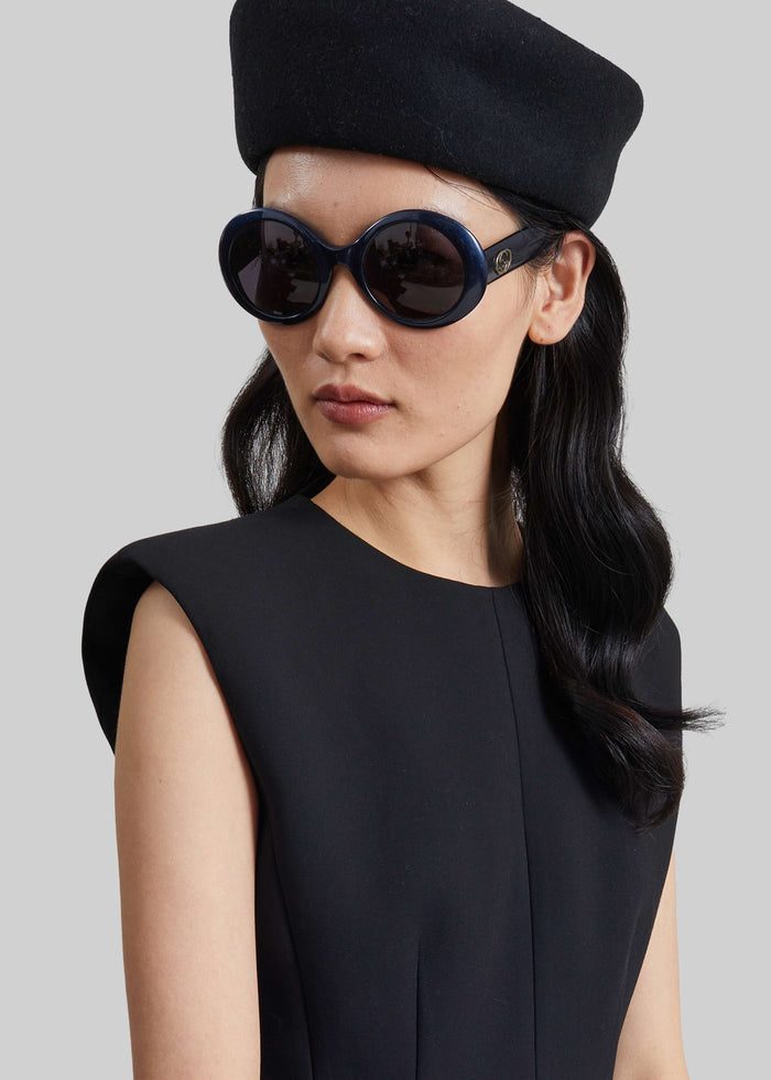 Bryn Cinched Mini Dress - Black