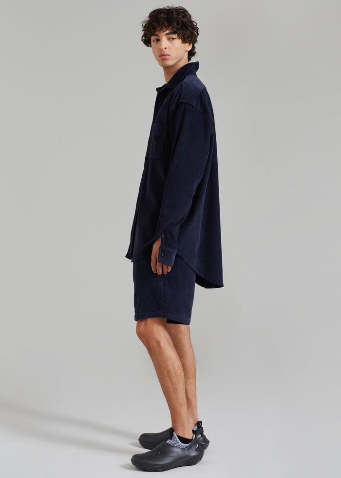 Camden Corduroy Shorts - Navy