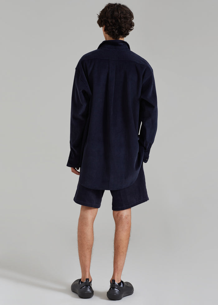 Camden Corduroy Shorts - Navy