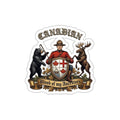 Canadian Coat of Arms Sticker — 'Blood of My Ancestors' Die-Cut Vinyl