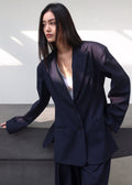 Canmore Double Vent Blazer - Navy
