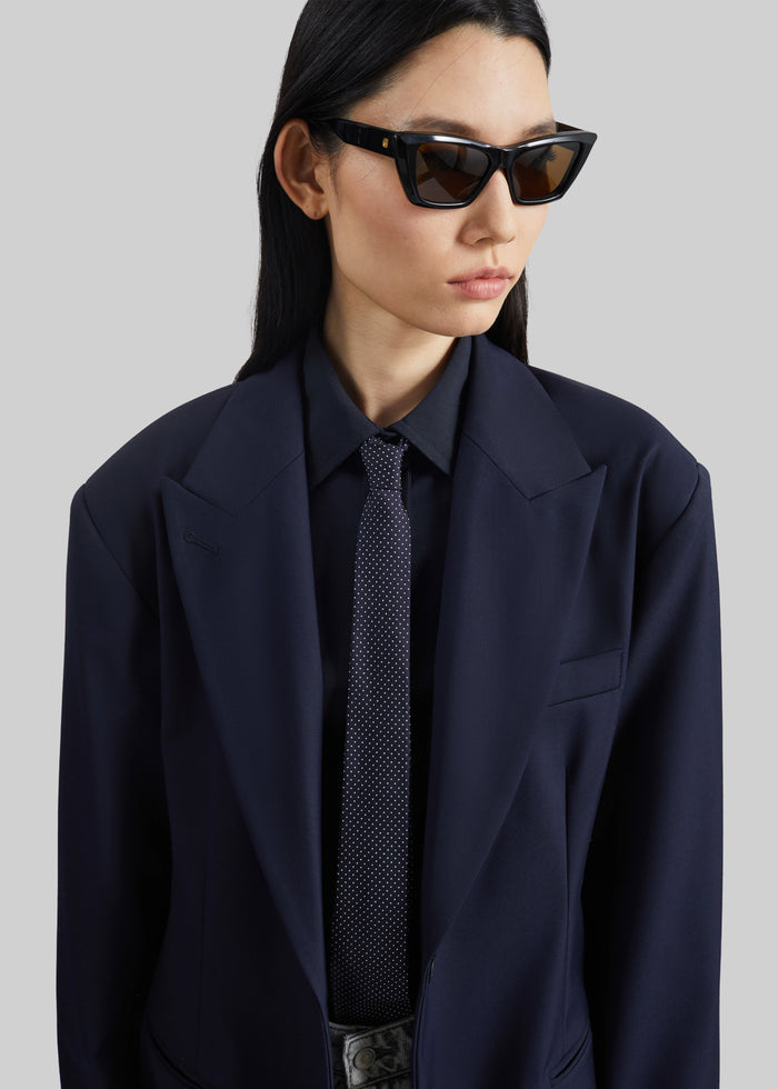 Canmore Double Vent Blazer - Navy