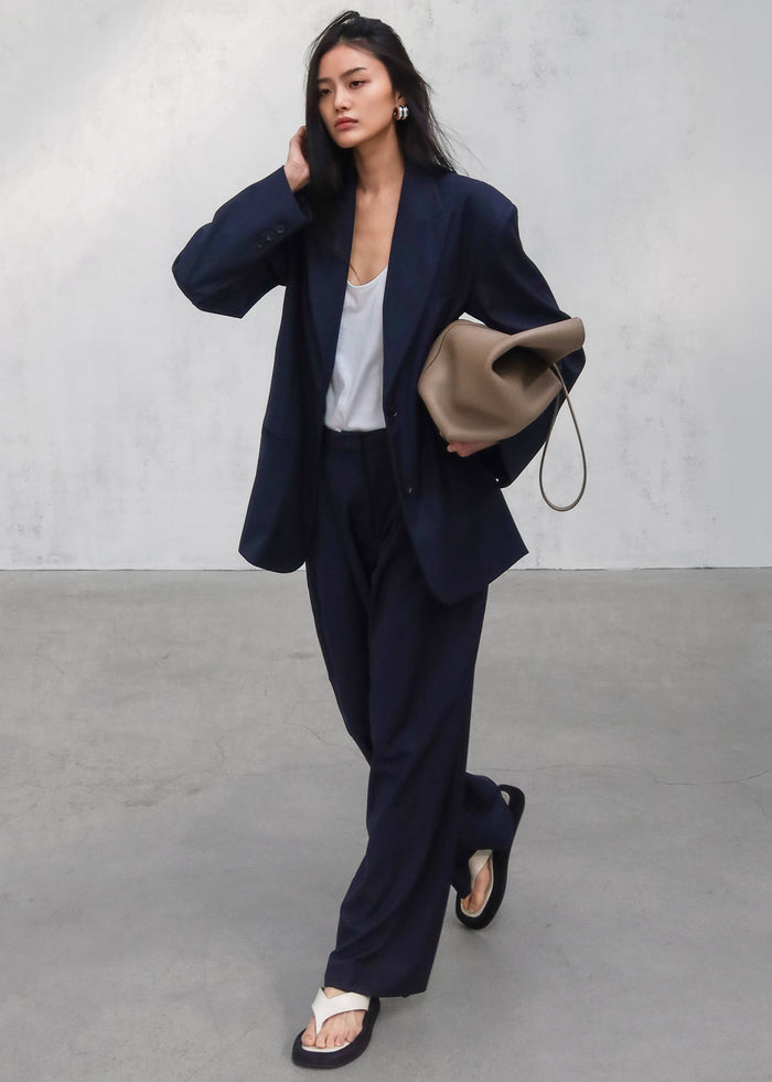Canmore Double Vent Blazer - Navy