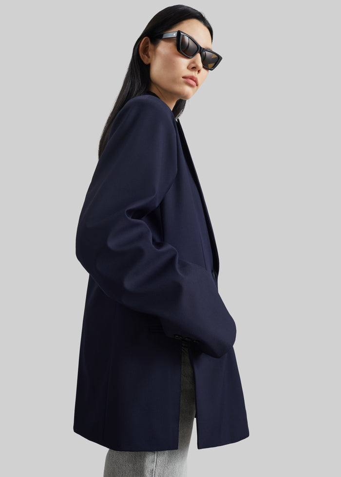 Canmore Double Vent Blazer - Navy