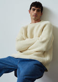 Carter Crewneck Sweater - Beige