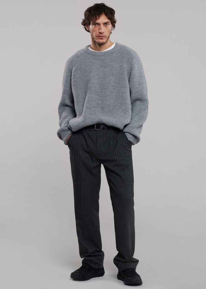 Carter Crewneck Sweater - Grey