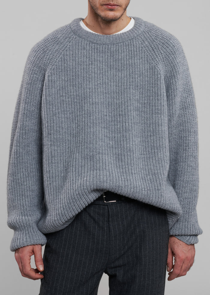 Carter Crewneck Sweater - Grey