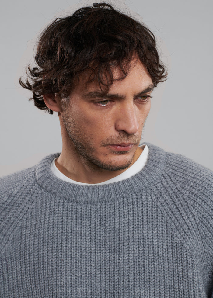 Carter Crewneck Sweater - Grey