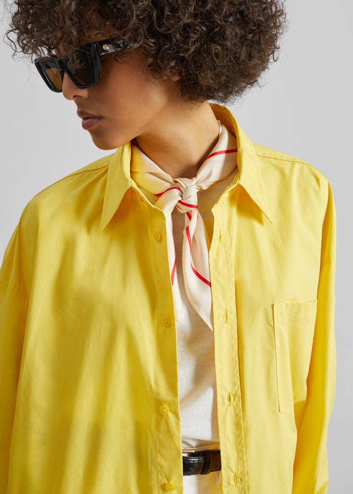Cascais Oversized Shirt - Yellow