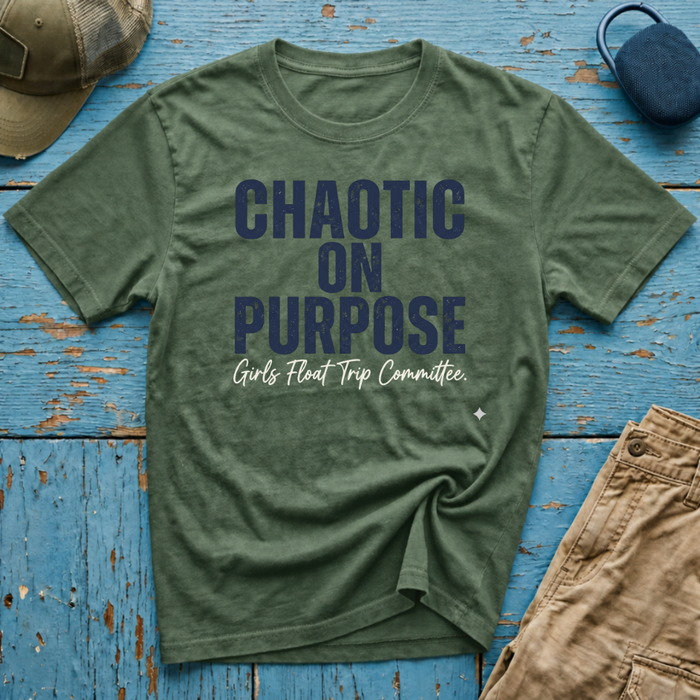 Chaotic on Purpose Graphic T-Shirt