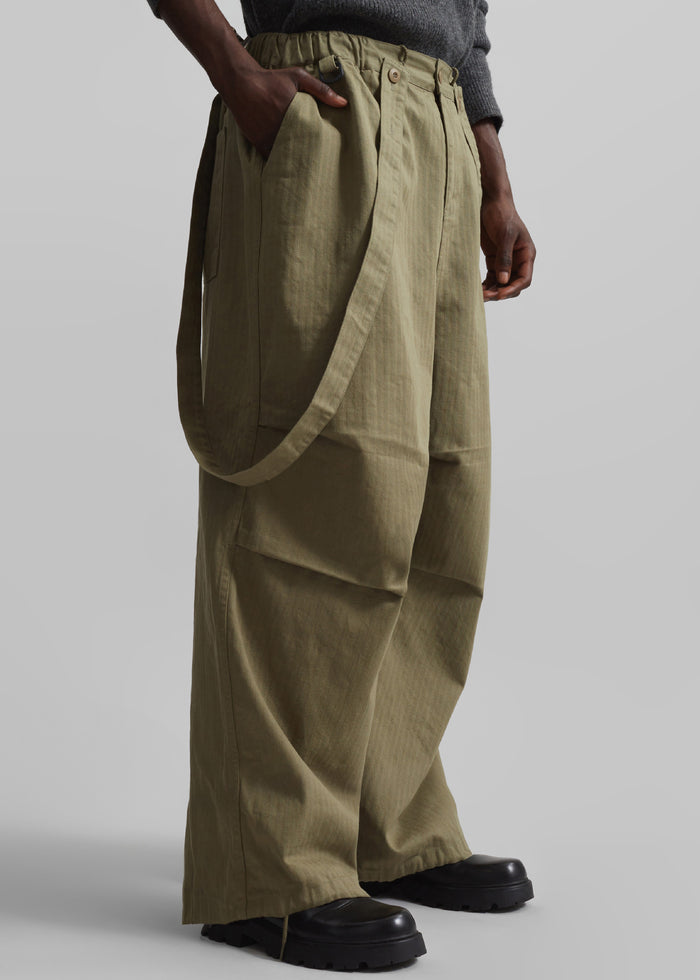 Chard Balloon Pants - Khaki