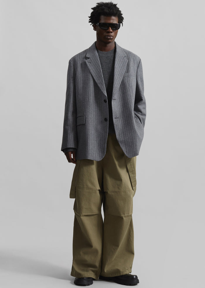 Chard Balloon Pants - Khaki