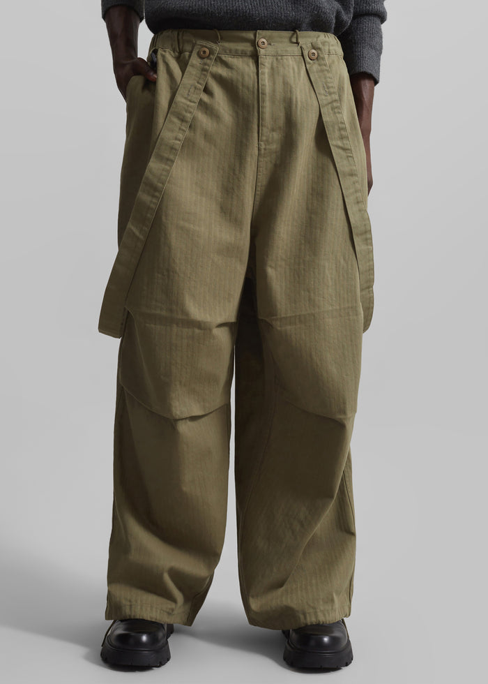 Chard Balloon Pants - Khaki