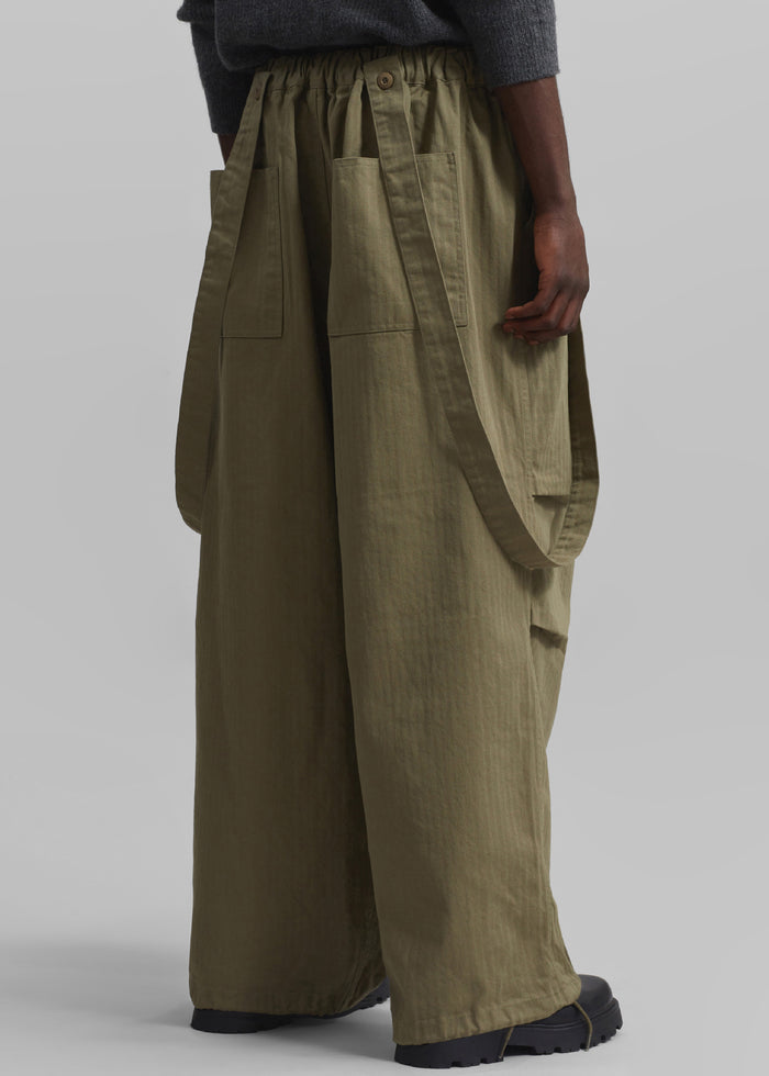 Chard Balloon Pants - Khaki