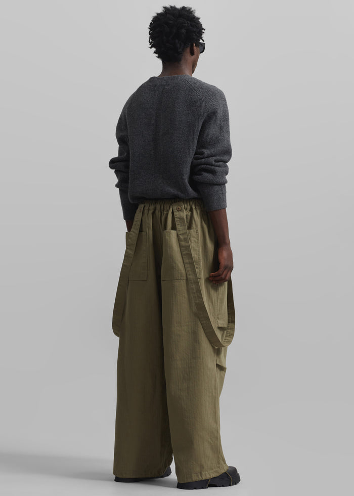 Chard Balloon Pants - Khaki