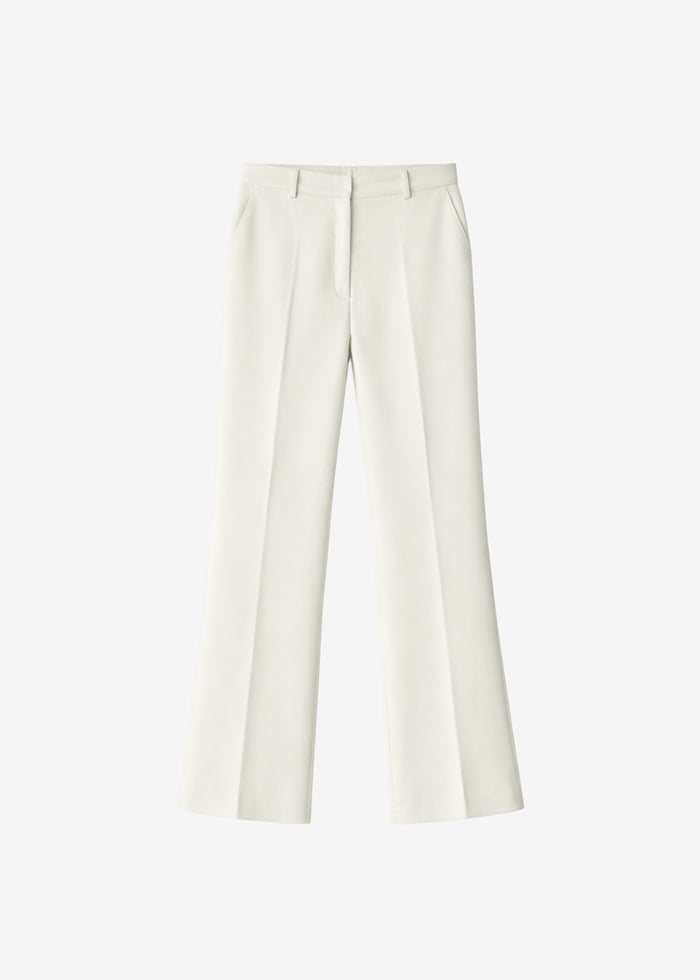 Chesnay Bootcut Pants - Cream