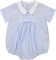 chevron smocked creeper