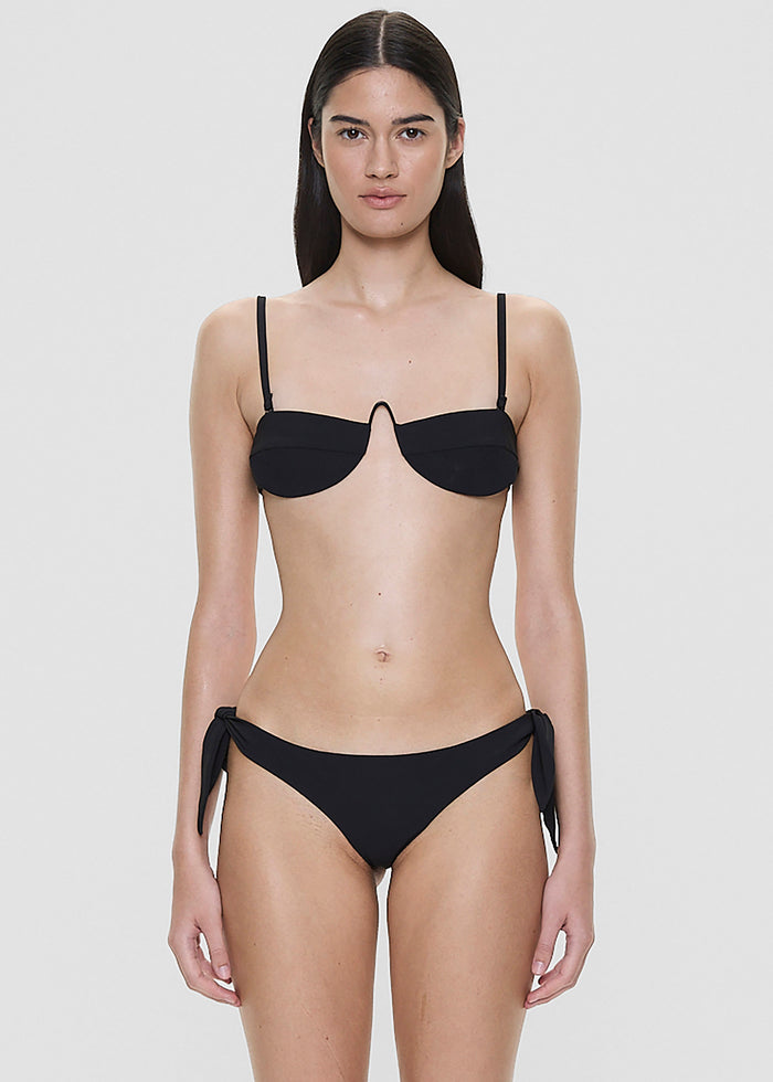 Christopher Esber Porto Side Tie Brief - Black