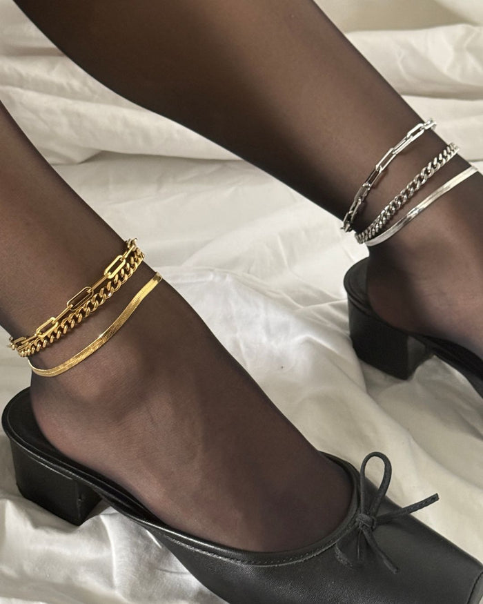 CINTHIA ANKLET SET GOLD