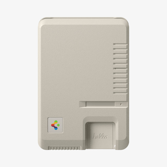 AFA10949 - Classic LS Card Holder (Mag Fit) in Stone showing the front