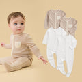 Clever Zip Baby Pajamas 4 Pack