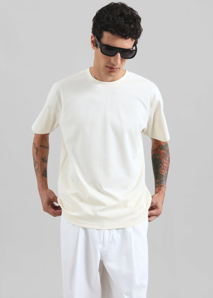 Colebee Soft Jersey T-Shirt - Cream