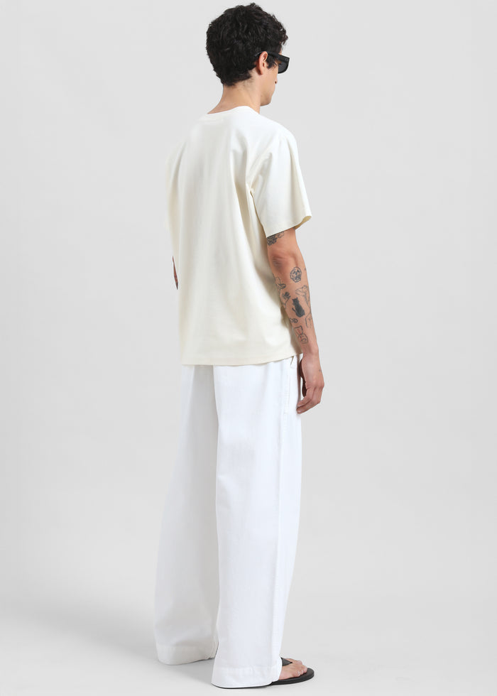 Colebee Soft Jersey T-Shirt - Cream