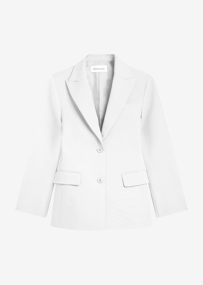 Colette Hourglass Blazer - White