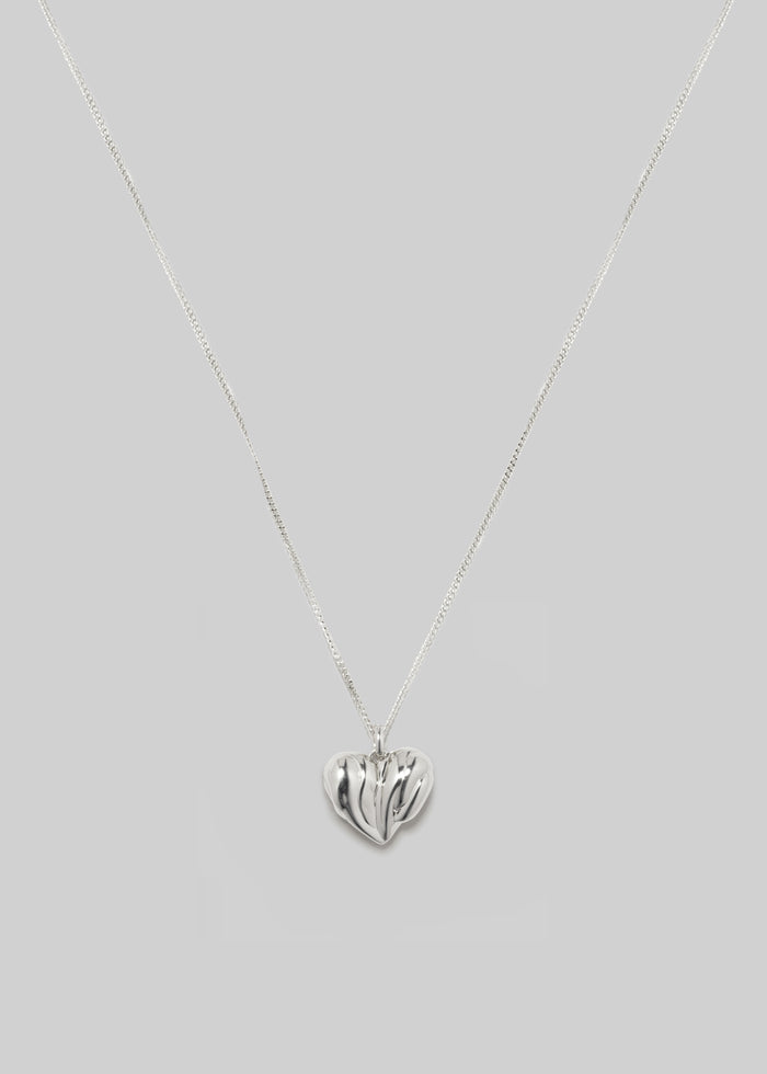 Completedworks Love Don't Lie Pendant Necklace - Silver