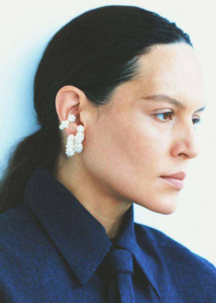 Completedworks Posy Pearl Ear Cuff - Gold