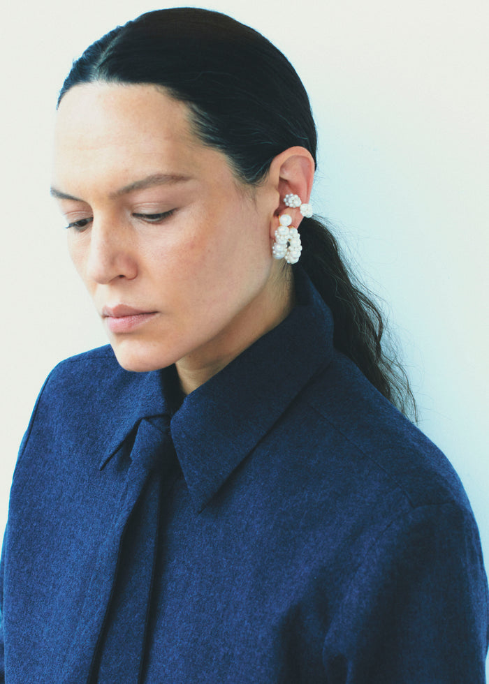 Completedworks Posy Pearl Ear Cuff - Gold