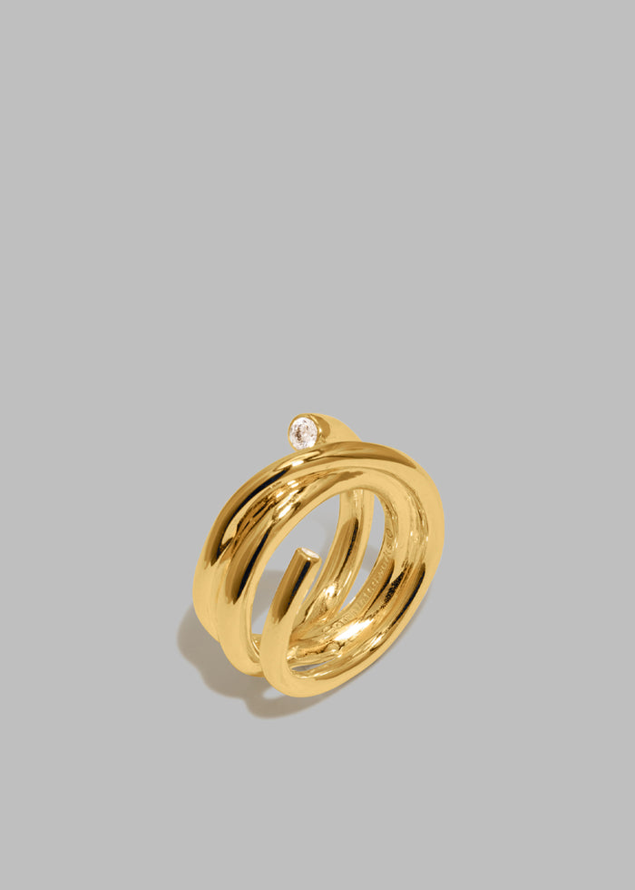 Completedworks Zirconia Ring - Gold
