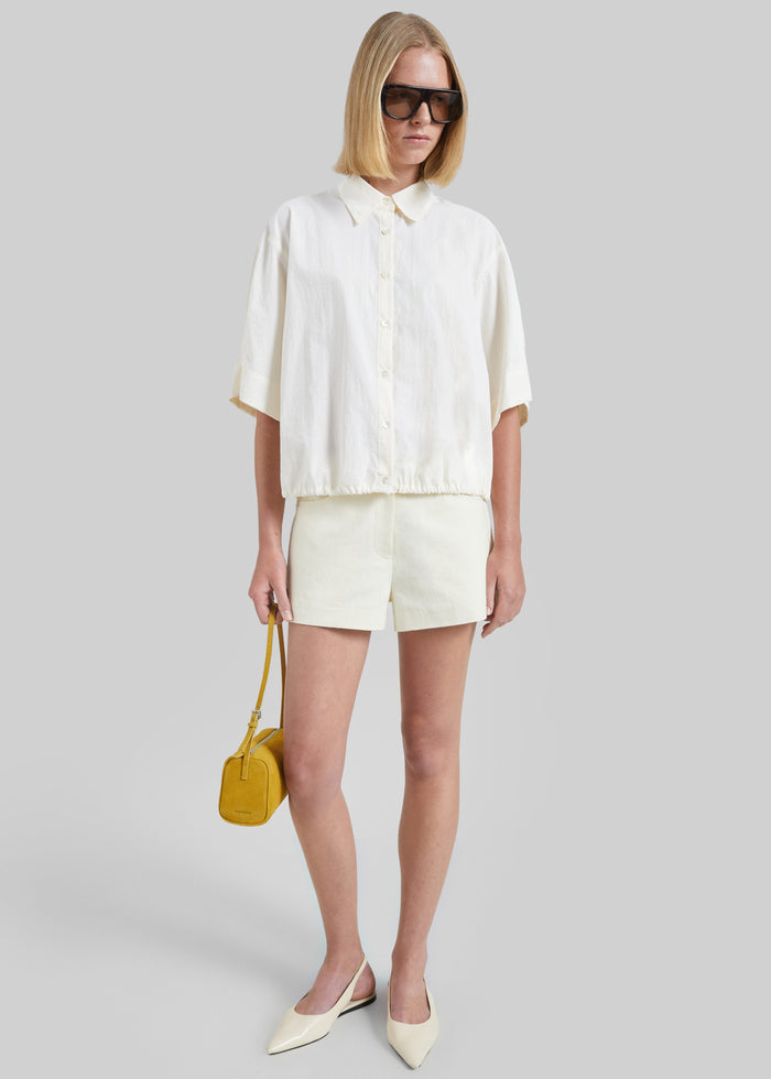 Comporta Drawstring Shirt - Cream