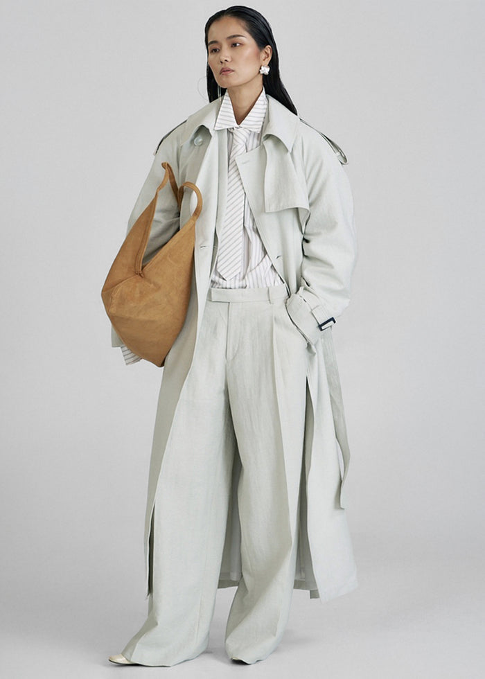 Connahy Tie Neck Shirt - White